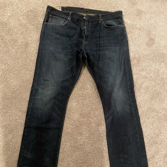 Ralph Lauren POLO - Hampton Relaxed Straight Jean , 40/32 - Picture 3 of 5